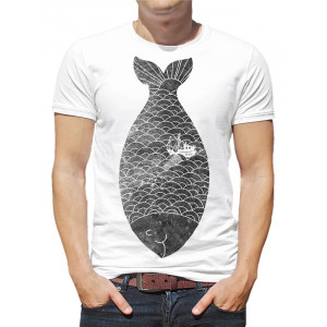  Tricou bărbați Pește