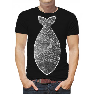  Tricou bărbați Pește. Photo 2