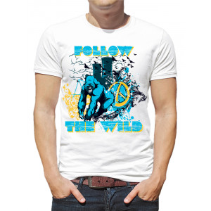  Tricou bărbați Follow the wild