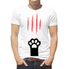  Tricou bărbați Paw cat