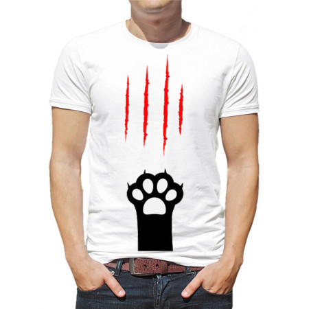  Tricou bărbați Paw cat