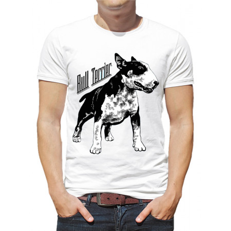  Tricou pentru bărbați Bull Terrier