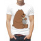  Tricou bărbați Bear eats. Photo 3