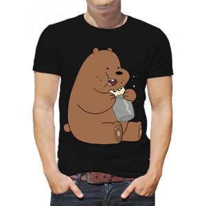  Tricou bărbați Bear eats