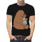  Tricou bărbați Bear eats. Photo 1