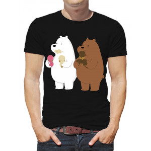  Tricou bărbați Urși cu înghețată