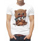  Tricou bărbați Ursul mănâncă pește. Photo 1