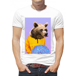  Tricou pentru bărbați Ursul