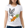  Tricou dama Iepure cu morcov