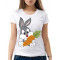  Tricou dama Iepure cu morcov. Photo 2
