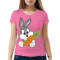  Tricou dama Iepure cu morcov. Photo 1