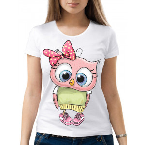  Tricou de damă Owl