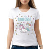  Tricou cu unicorn pentru femei