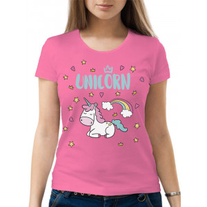  Tricou cu unicorn pentru femei. Photo 2