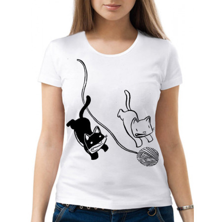  Tricou damă Pisicuțe