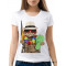  Tricou dama Cat in vacanta. Photo 1