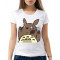  Tricou dama Totoro. Photo 1