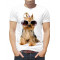  Tricou dama Caine cu ochelari. Photo 1