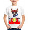  Tricou pentru copii Câine pe moped. Photo 1