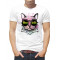  Tricou bărbați Art cat cu ochelari. Photo 2