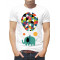 Tricou barbatesc Elefant cu balon. Photo 1