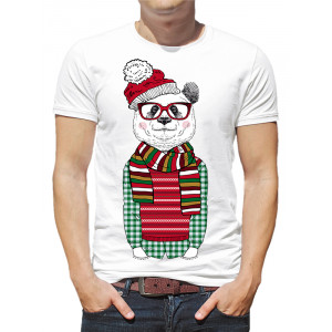  Tricou bărbați Urs în haine