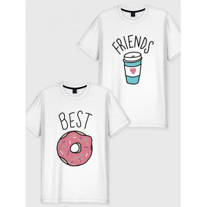  Tricou cu cei mai buni prieteni