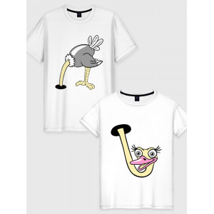  Tricou cuplu Strut