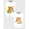  Tricou cuplu Câini și cârnați
