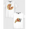  Tricou cuplu Pizza and Mouse. Photo 1