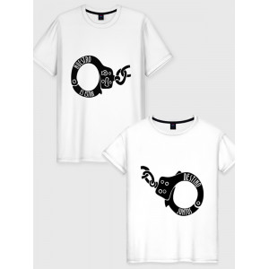  Cătușe de tricou cuplu