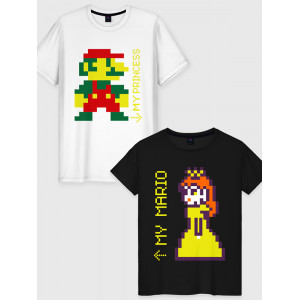  Tricou pentru cuplu Prințesa mea - My Mario