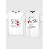  Magnet pentru tricou cuplu