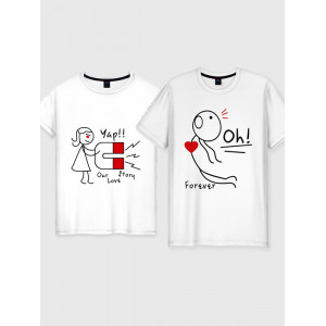  Magnet pentru tricou cuplu