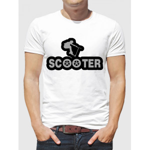  Tricou cu scuter pentru bărbați