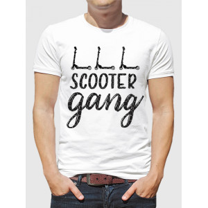  Tricou pentru bărbați Scooter gang