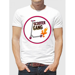  Tricou pentru bărbați Scooter gang. Photo 2
