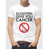  Tricou bărbătesc Scooterele îți dau cancer