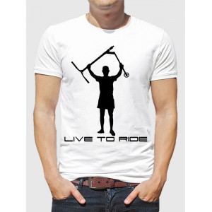  Live to ride tricou pentru bărbați