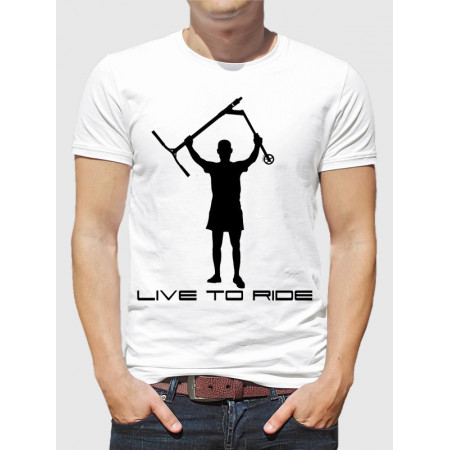  Live to ride tricou pentru bărbați
