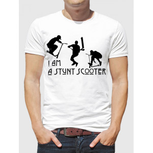  Tricou bărbați Sunt un scuter cascadorie