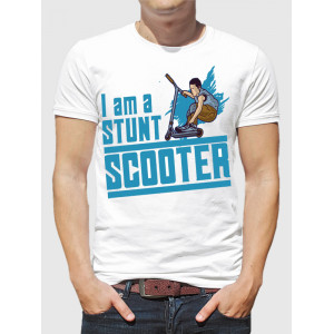  Tricou bărbați Sunt un scuter cascadorie