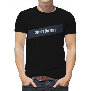  Tricou bărbați Scoot or die. Photo 2
