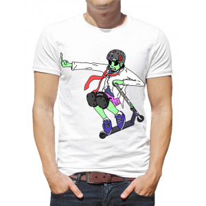  Tricou bărbați Scoot or die!