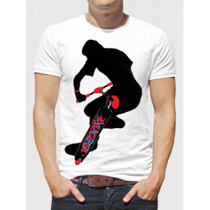  Tricou pentru bărbați Stunt Scooter