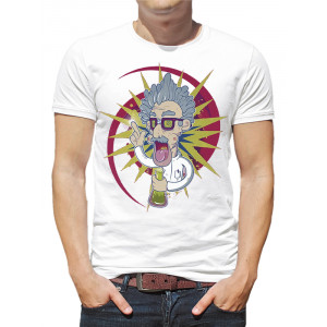  Tricou pentru bărbați Albert Einstein (art). Photo 2