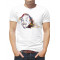  Tricou pentru bărbați Albert Einstein cu limba atârnată (artă). Photo 1