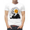  Tricou pentru bărbați Albert Einstein (semn V). Photo 1