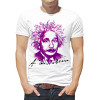  Tricou pentru bărbați Albert Einstein (autograf)