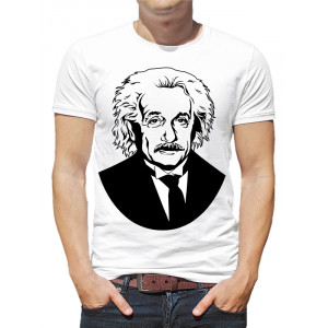  Tricou pentru bărbați Albert Einstein (portret)